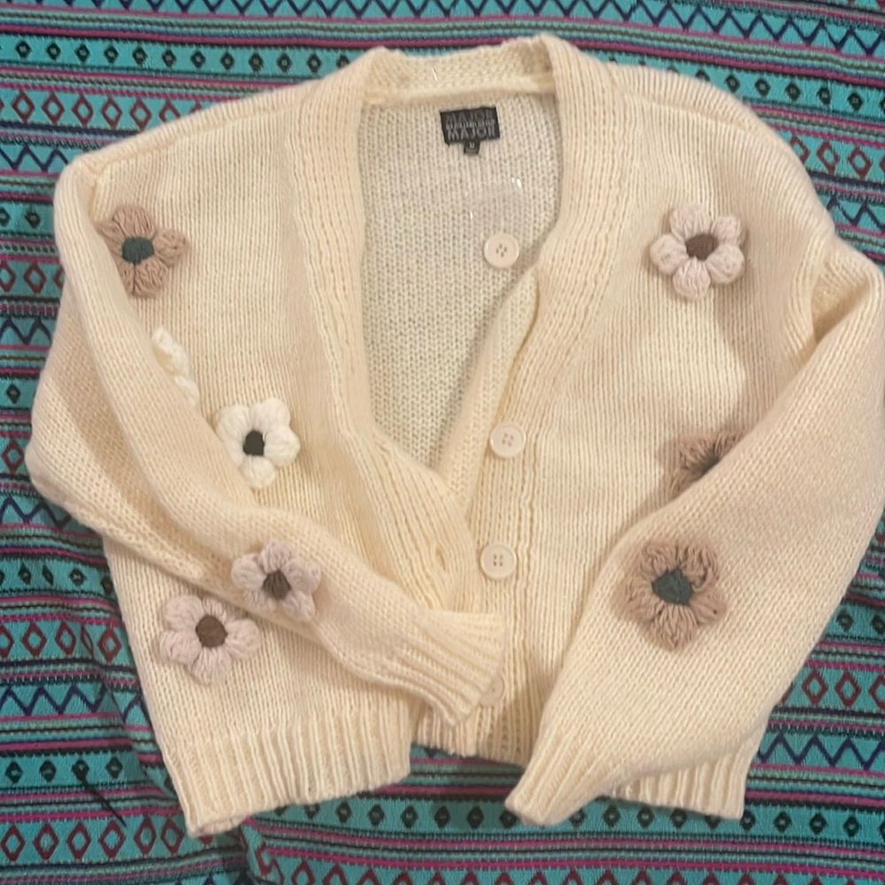 Flower 🌸 Power  Cardigan in M